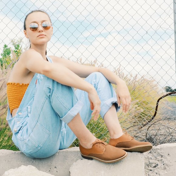 Brown Plaintoe Oxford - Emerge Collection - Picture 4 of 8